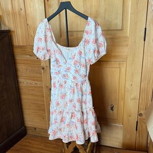 Peach Love California Multicolor Floral Dress